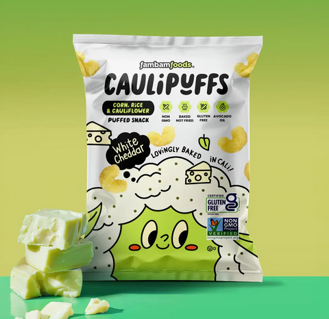 Caulipuffs White Cheddar 0.75oz.