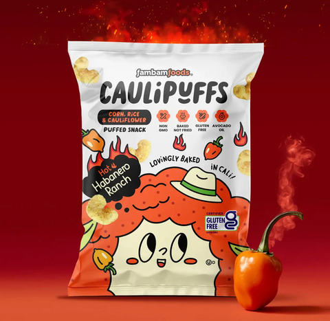 Caulipuffs Hot Habanero Ranch 4oz.