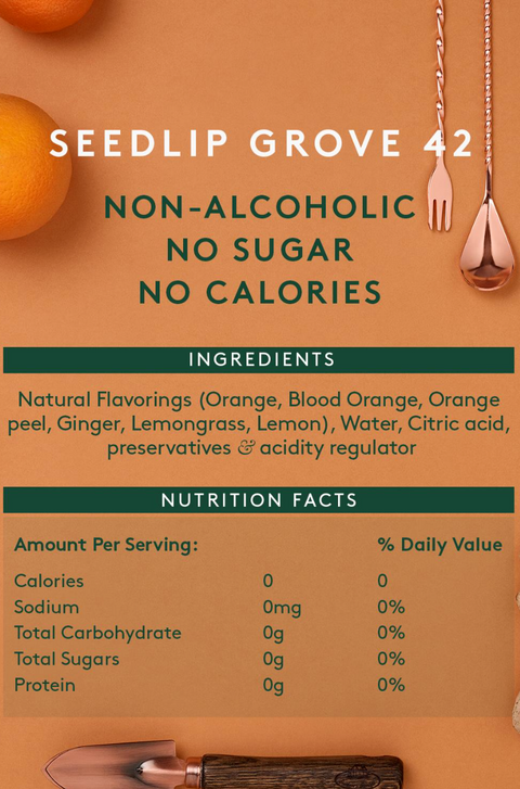 Seedlip Grove 42 Non-Alcoholic Spirit