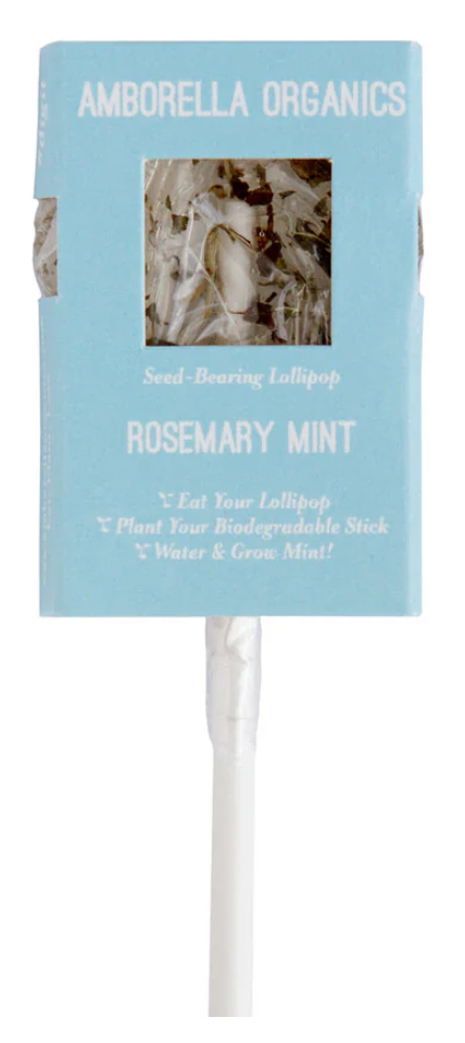 Amborella Organics Rosemary & Mint Lollipop
