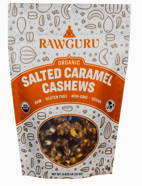 RAWGURU Salted Caramel Cashews