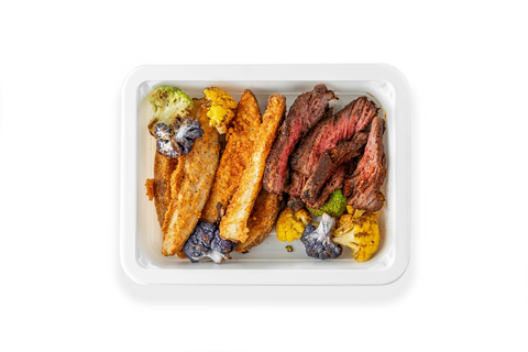 Cajun Steak w/Parmesan Potatoes