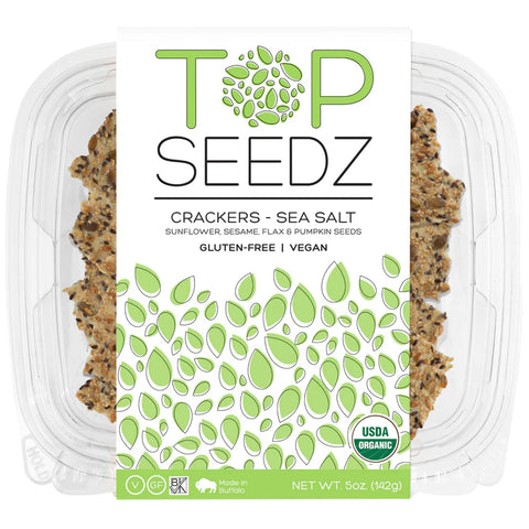 Top Seedz Sea Salt Crackers 5oz.