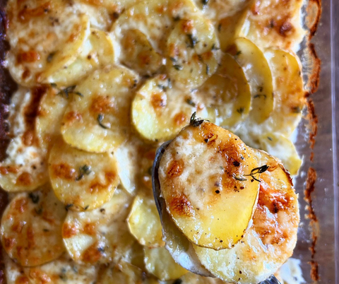 Holiday Potatoes Au Gratin