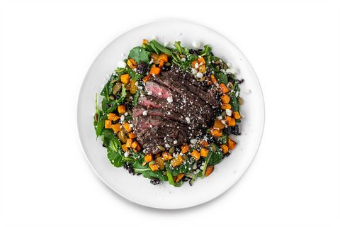 Winter Warmth Steak Salad