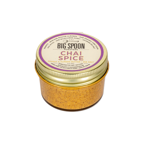 Chai Spice Peanut & Almond Butter: 13oz Jar