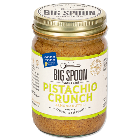 Pistachio Crunch Almond Butter: 13oz Jar