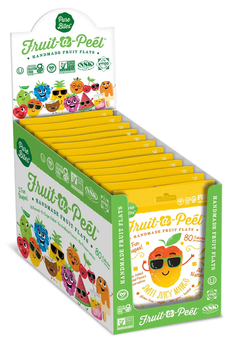 Fruit-a-Peel Sweet Juicy Mango Fruit Flats