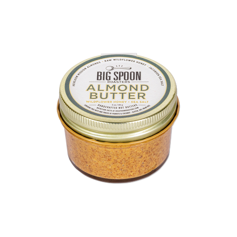 Almond Butter with Wildflower Honey: 13oz Jar