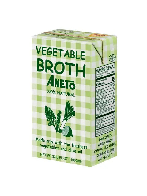 Aneto Vegetable Broth 33.8oz (1L)