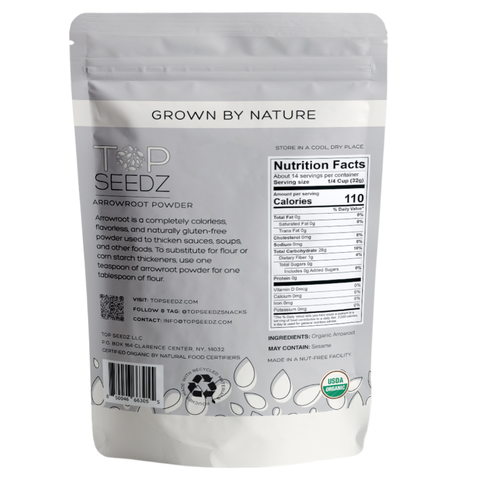 Organic Arrowroot Powder - 1 LB - 12 Per Case