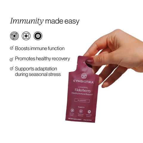 Cymbiotika Liposomal Elderberry - Single Serving
