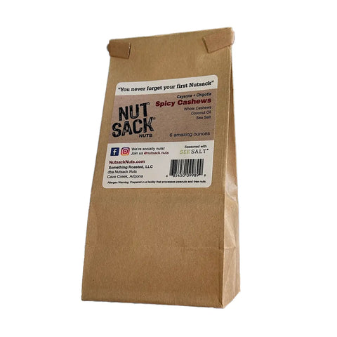 Nutsack Nuts - Spicy Cashews Roasted Nuts