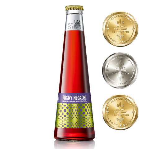 St. Agrestis Non-Alcoholic Phony Negroni®.: Individual Bottles