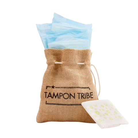 Organic Cotton Pads - 10 Ultrathin with Wings: Night