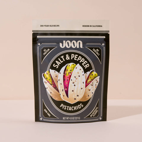 Joon Salt and Pepper Pistachios | Pistachio Gourmet Snacks