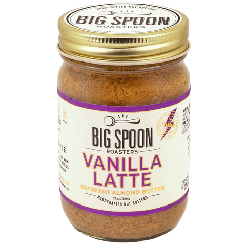 Vanilla Latte Almond Butter: 13oz Jar