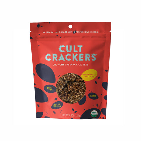 Cult Crunchy Cassava Crackers Nutrient Dense Grain Free Snacks