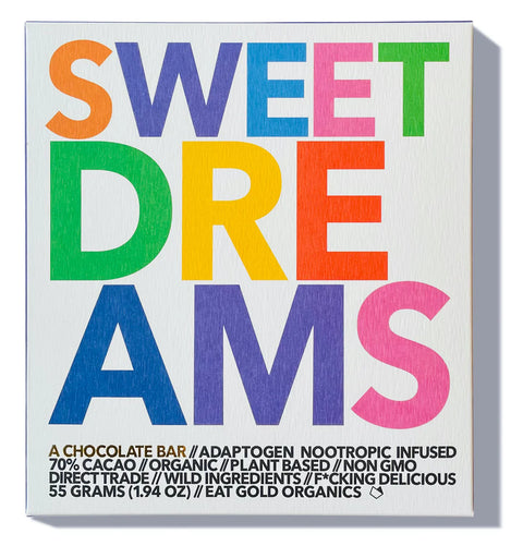 EAT GOLD: Sweet Dreams Adaptogenic Chocolate Bar